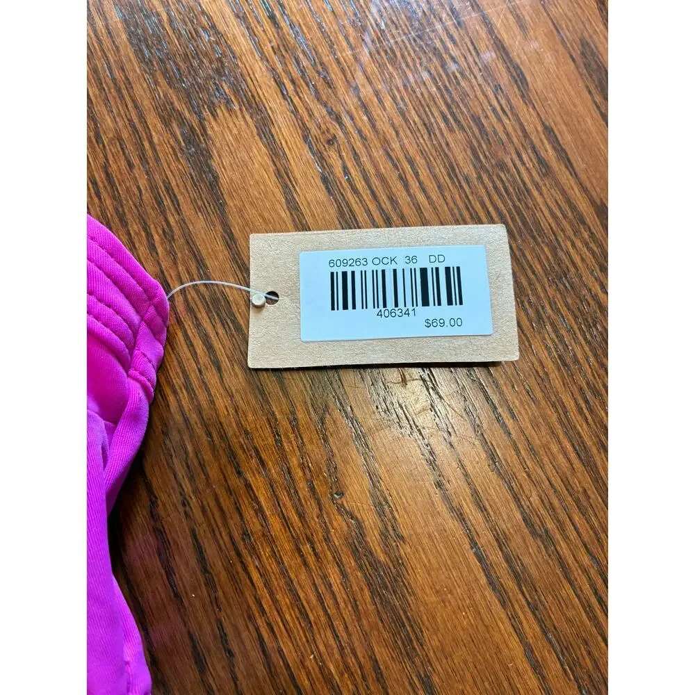 Title Nine NWT Women's Fuchsia Pink Bikini Set - Picture 6 of 6
